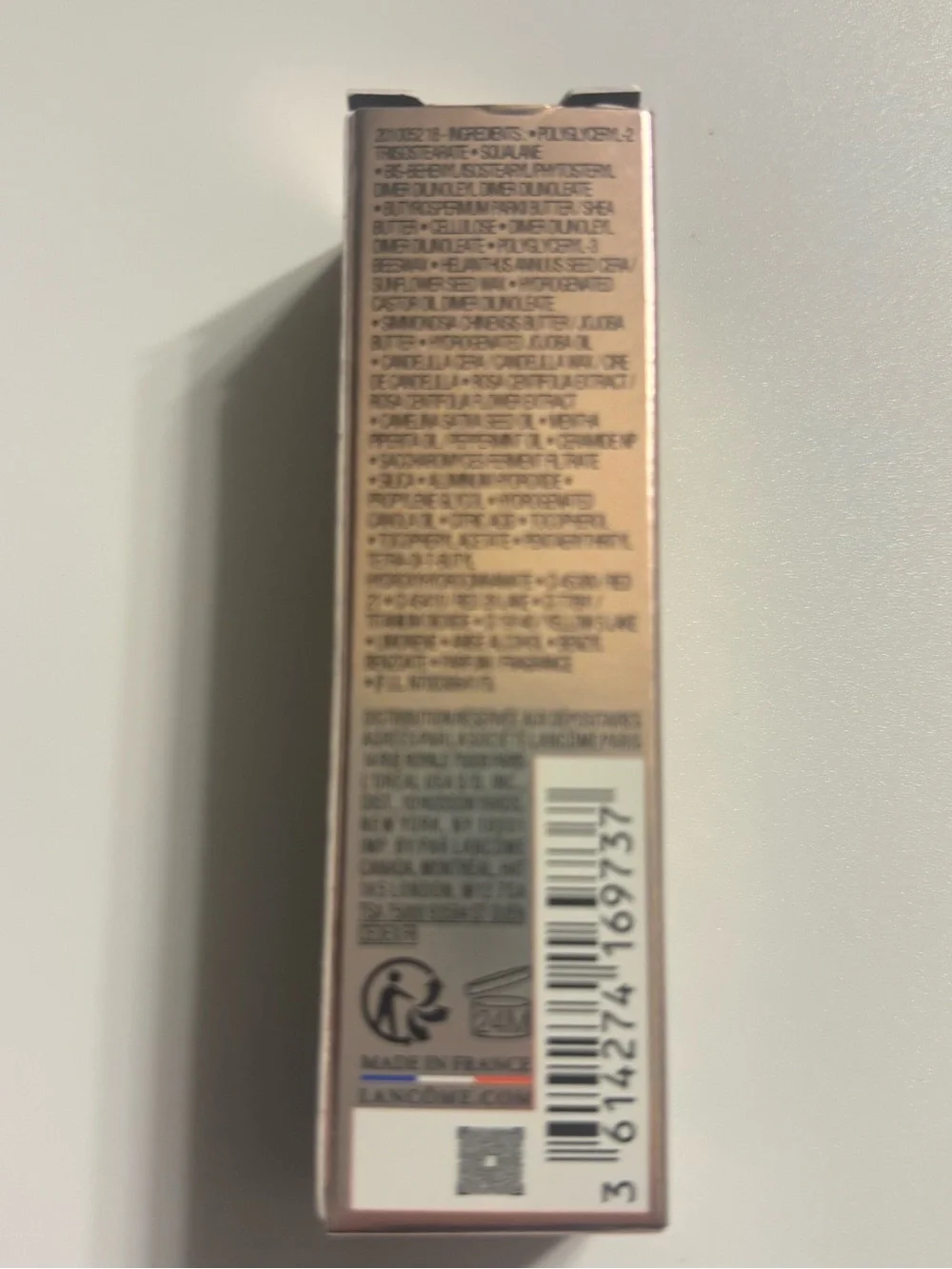 Lancôme Idôle ButterGlow Lip Balm - Pink Ôh Lala (Rose Gold Packaging)